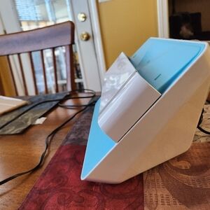 Modern White and Blue Plustek ePhoto Z300 Electronic Device